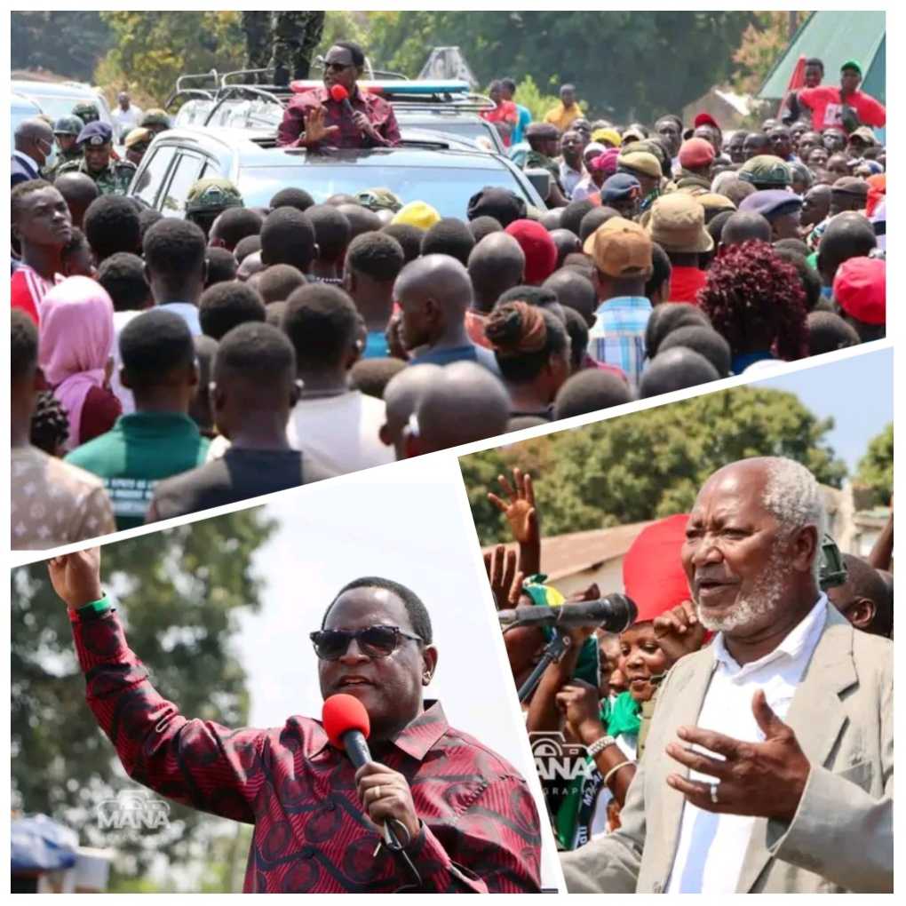 Chakwera lauds Karonga residents for MCP support