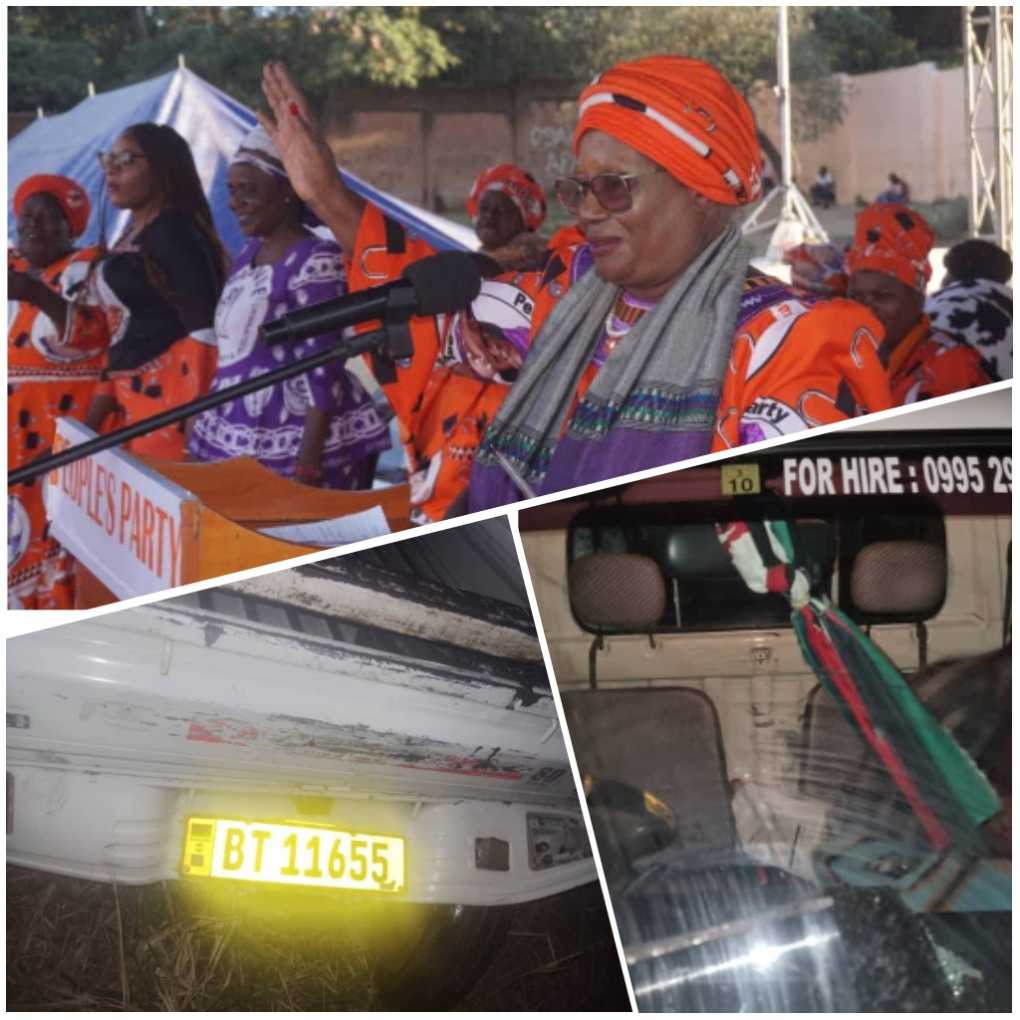 Joyce Banda survives road incident after rally in Blantyre
