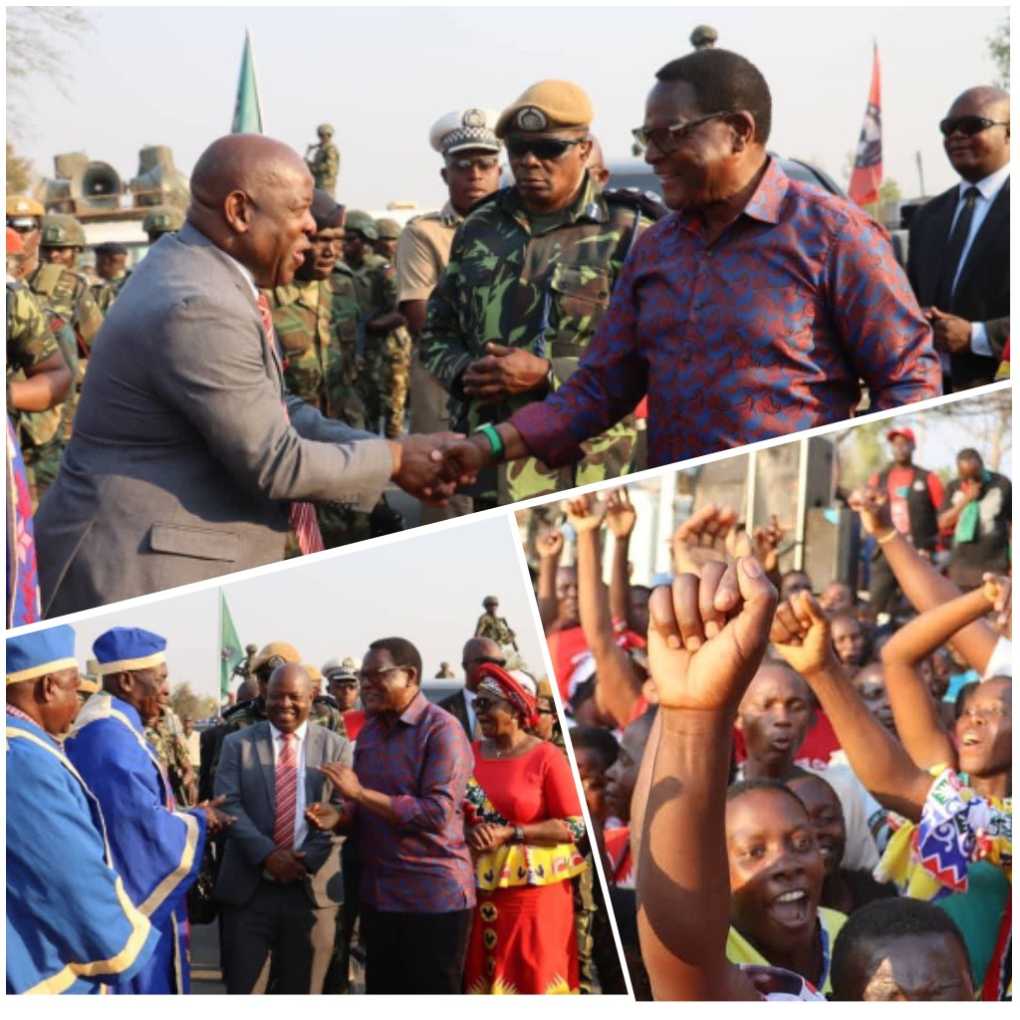 Chakwera pledges to fully restore railway, water transport for Salima’s Chipoka business hub