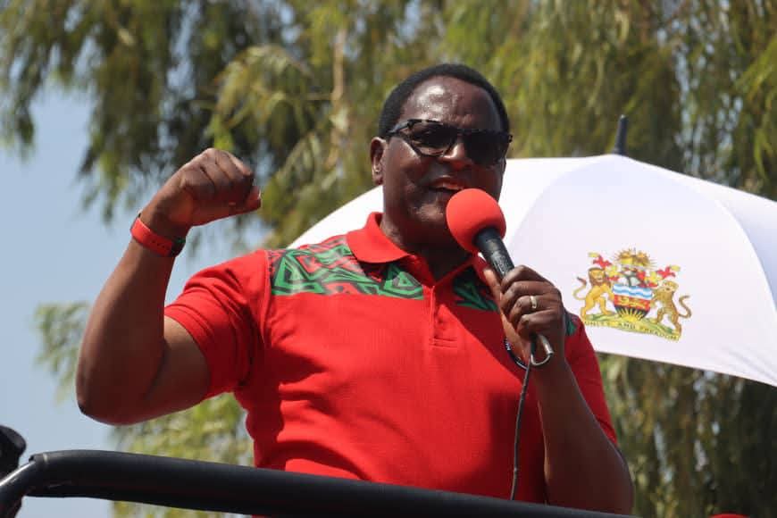 “I’m a peacemaker”– Chakwera