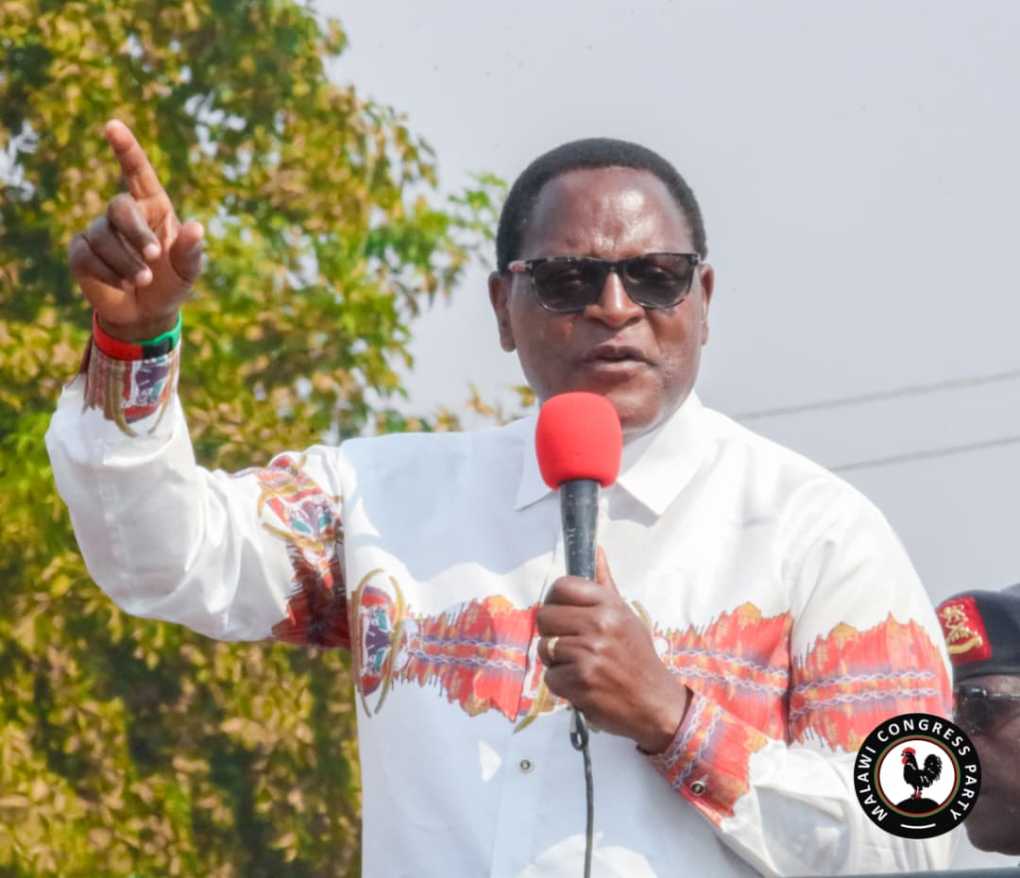 Chakwera condemns political violence