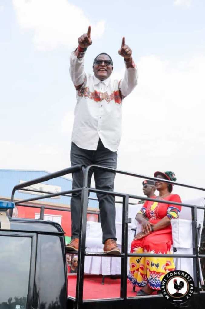 Chakwera storms Ntcheu