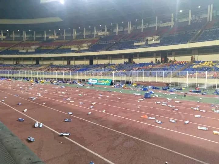 Chaos erupts after DR Congo’s 3-2 loss to Senegal