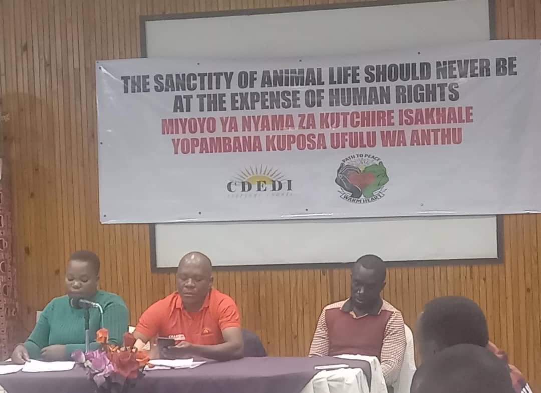 CDEDI demands IFWA’s protective measure against animal attacks on people surrounding Kasungu National Park
