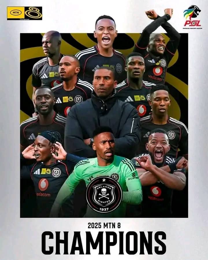 Orlando Pirates clinch fourth consecutive MTN8 title