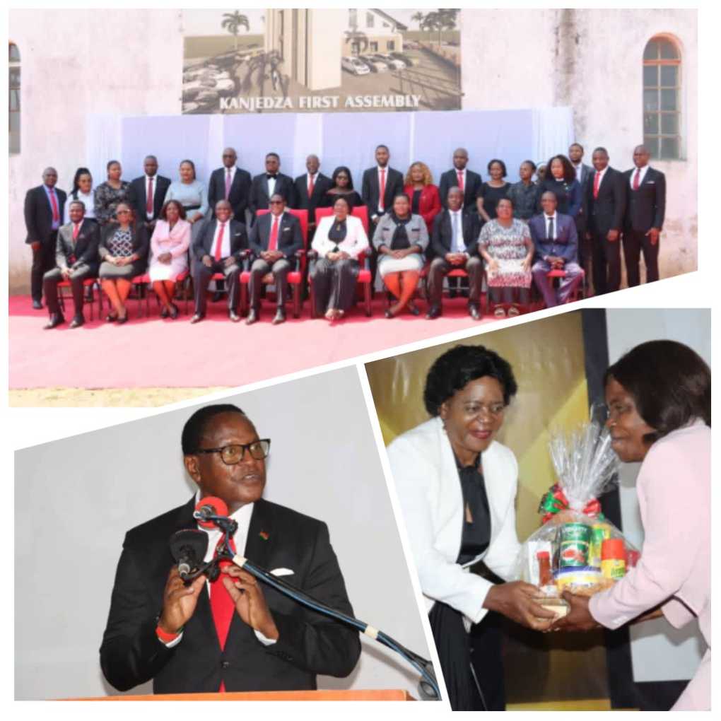 Chakwera brings message of heroism, courage, valor at Kanjedza First Assembly service