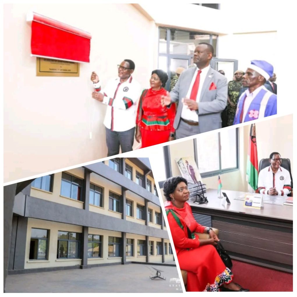 Chakwera unveils Thyolo District Office Complex