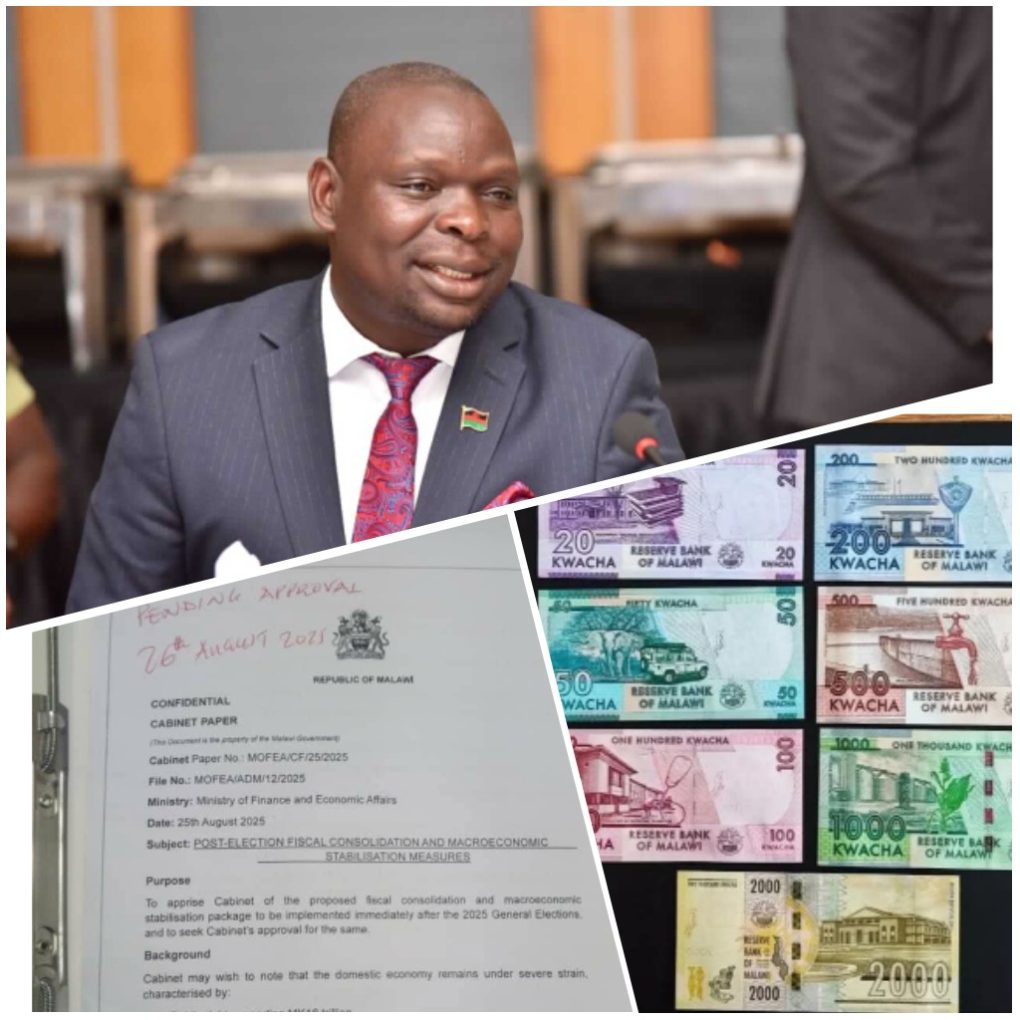 “No plans to devalue Malawi Kwacha after elections”-Finance Minister Chithyola