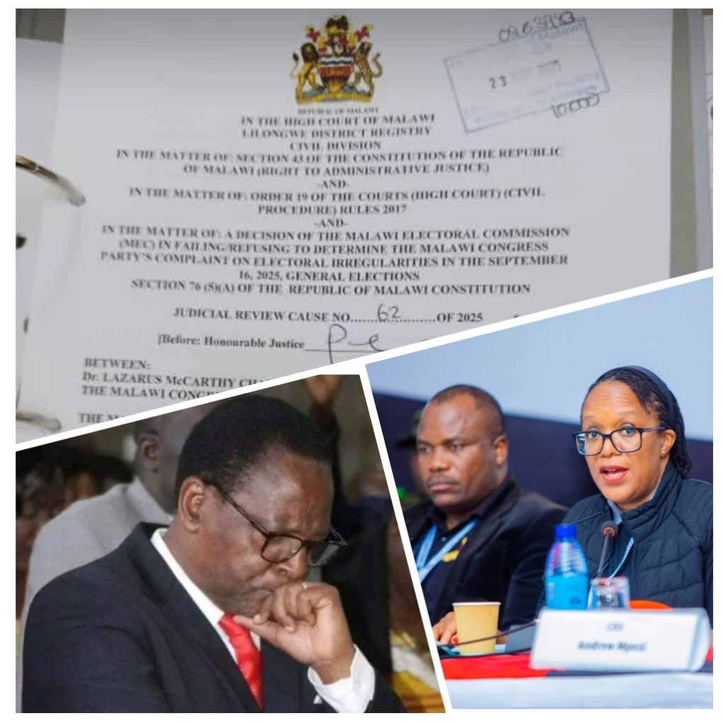 Chakwera, MCP withdraw judicial review against MEC: MalawiDecides2025