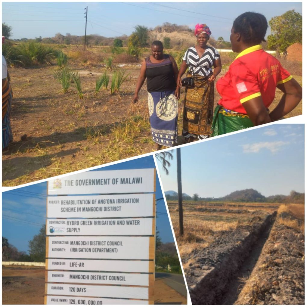 Mangochi-Monkeybay communities banking on LIFE-AR project to avert food crisis