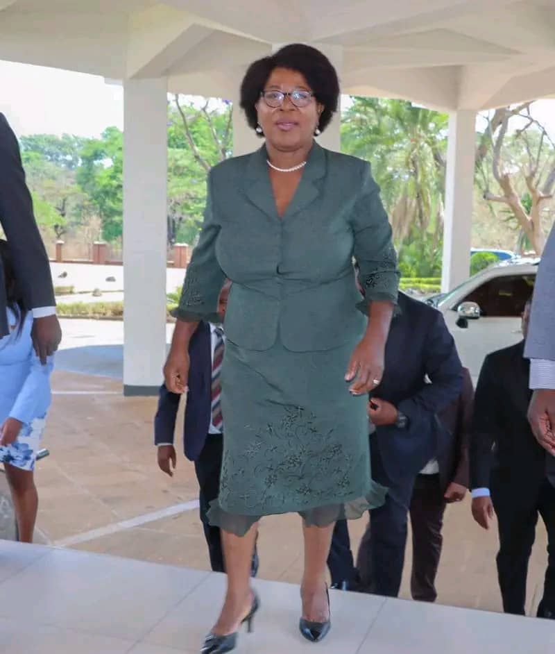 Veep Jane Ansah begins first day in office, pledges to serve with integrity and purpose