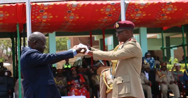 Valentino Phiri hands over Sword command Jaffu as new Malawi Defence Force chief
