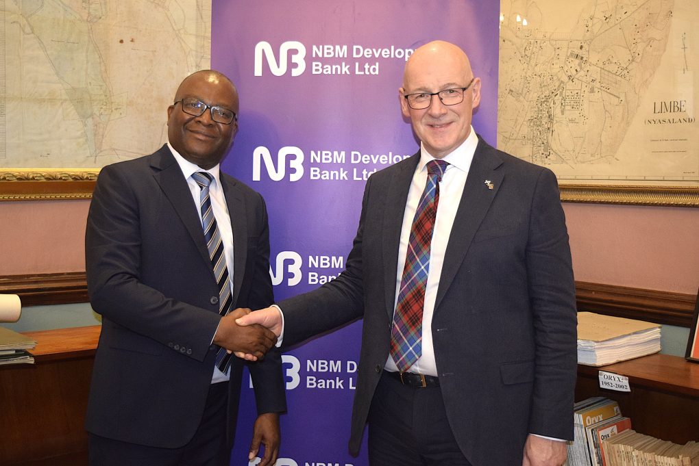 Scottish First Minister hails NBM Development Bank model