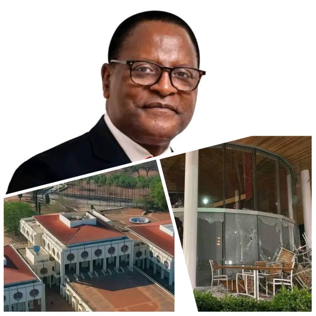 Shame on Chakwera for leaving State House vandalised