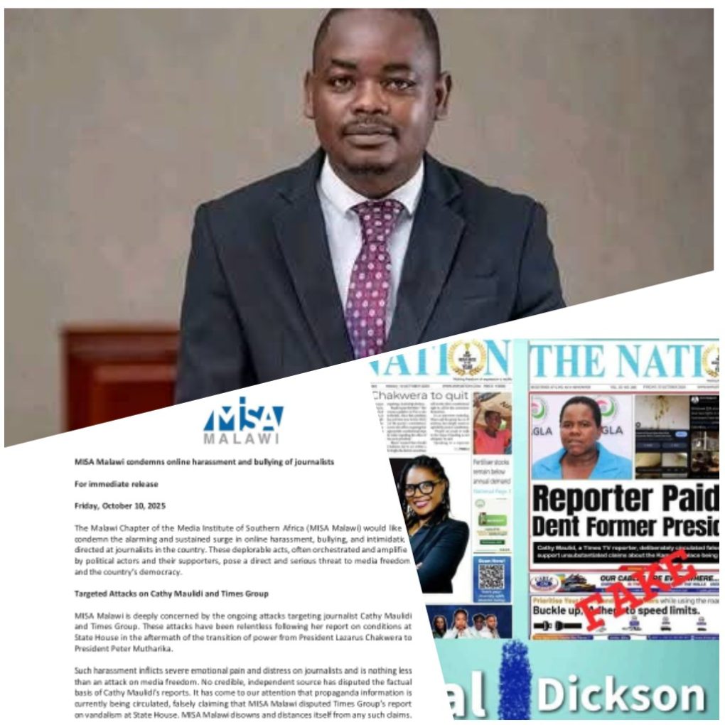 MISA Malawi sounds alarm over online harassment of journalists