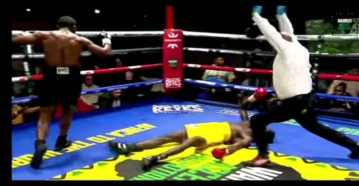 Malawian boxer Mozland floors Moyo in South Africa showdown