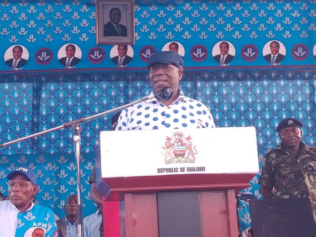 Chihana urges Malawians to have faith in Blue Alliance Administration