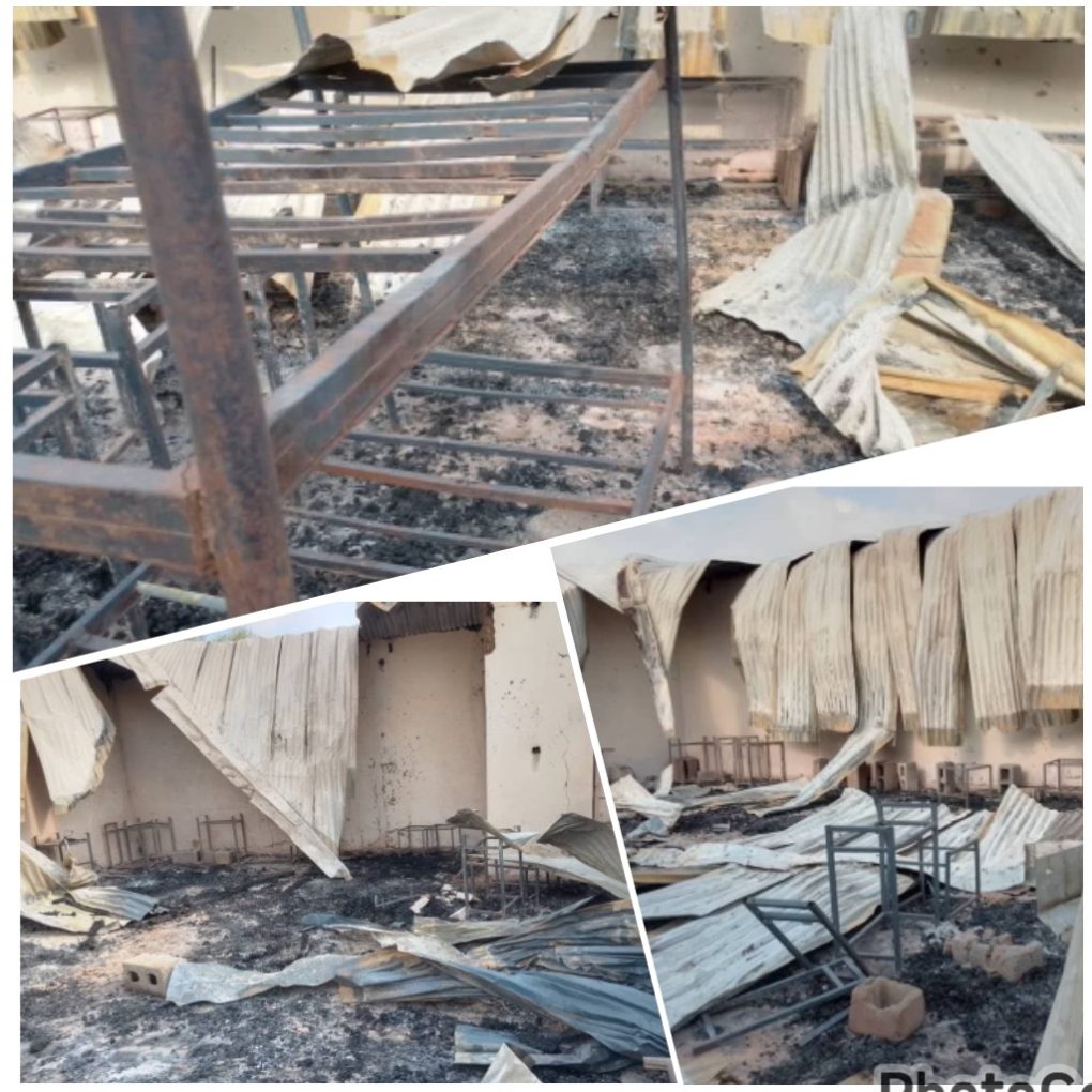 Indiscipline learners set ablaze part of Zomba’s Kabadwa Secondary School