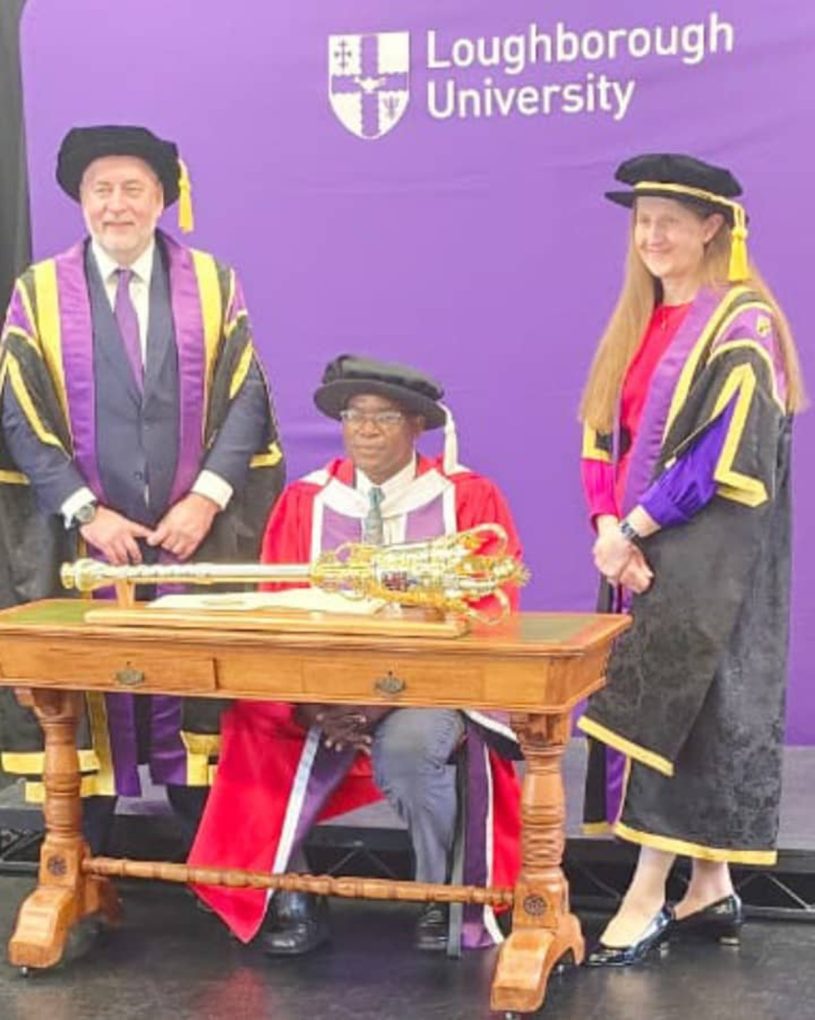 MPC President Chiutsi conferred honorary Doctorate degree by Loughborough University