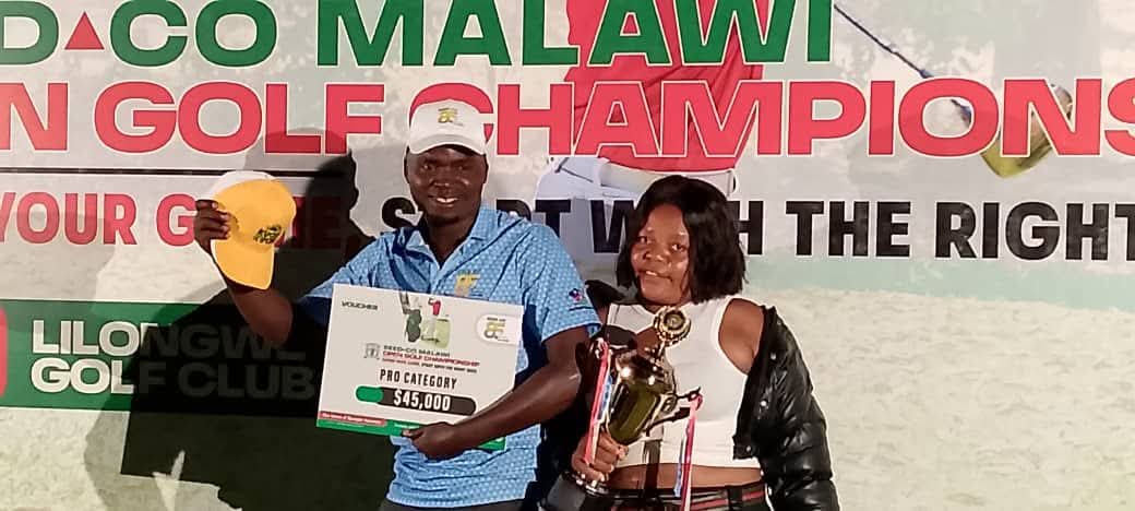 Malawi’s Paul Chidale triumphs in 2025 SeedCo Open Golf championship