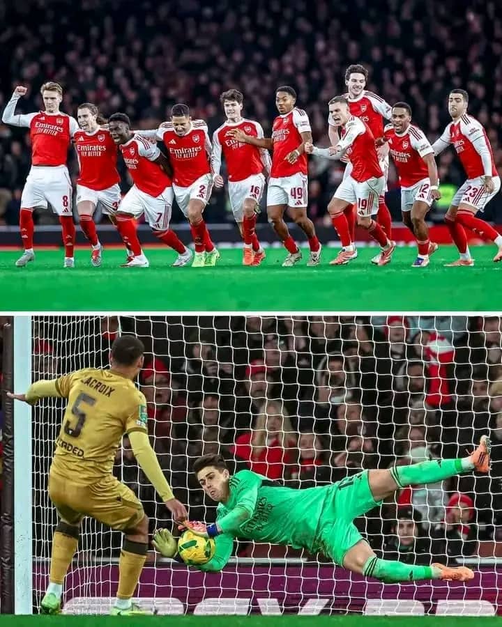 Arsenal march into Caraboa Cup semi finals