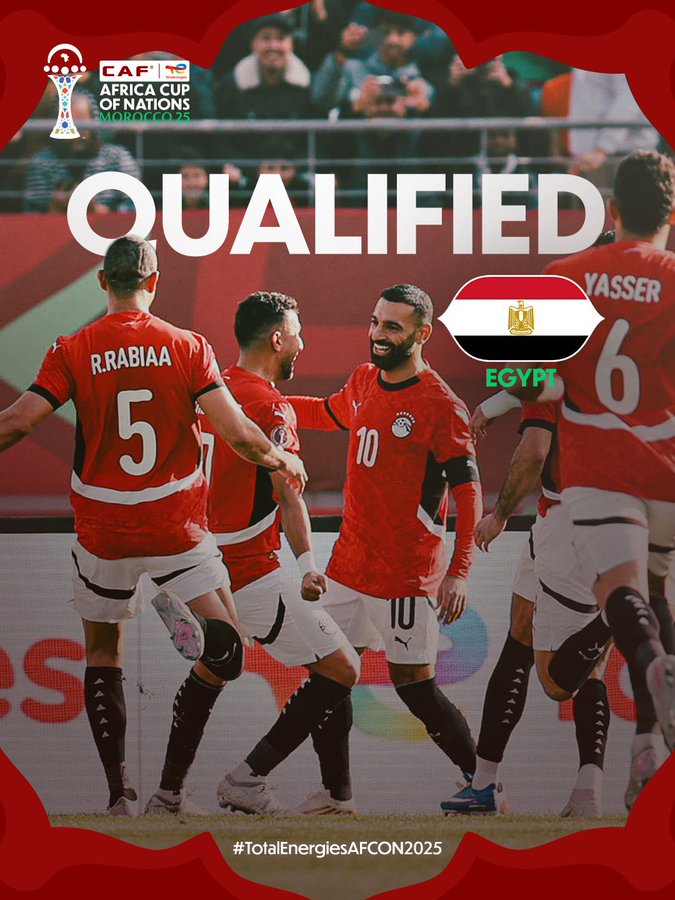 Salah strike sends Egypt into AFCON 2025 round of 16