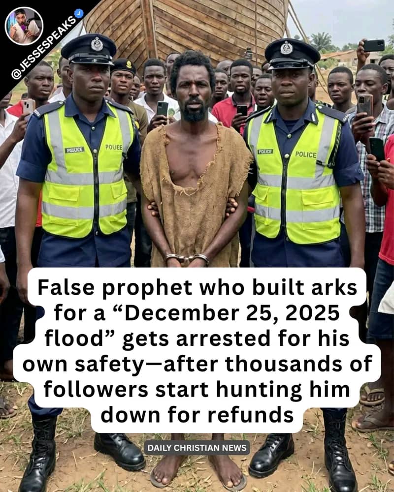 False prophecy falls flat: Self-proclaimed prophet Eboh Noah arrested amid backlash