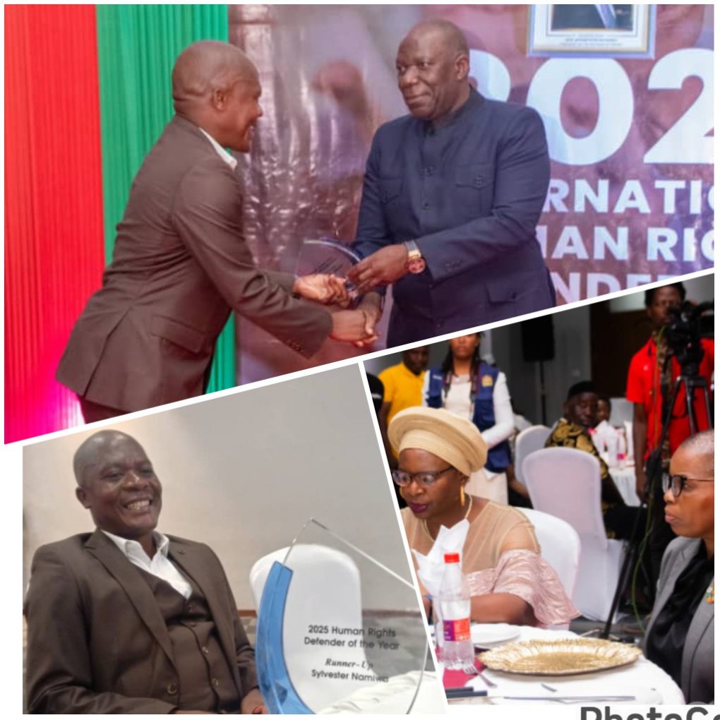 CDEDI Chief Namiwa shines at 2025 Human Rights Defenders Awards