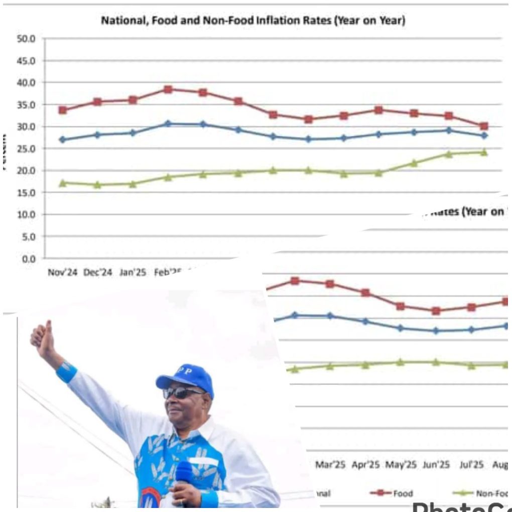 Malawi’s inflation rate eases by 1.2% in November: Is it APM leadership Effect?