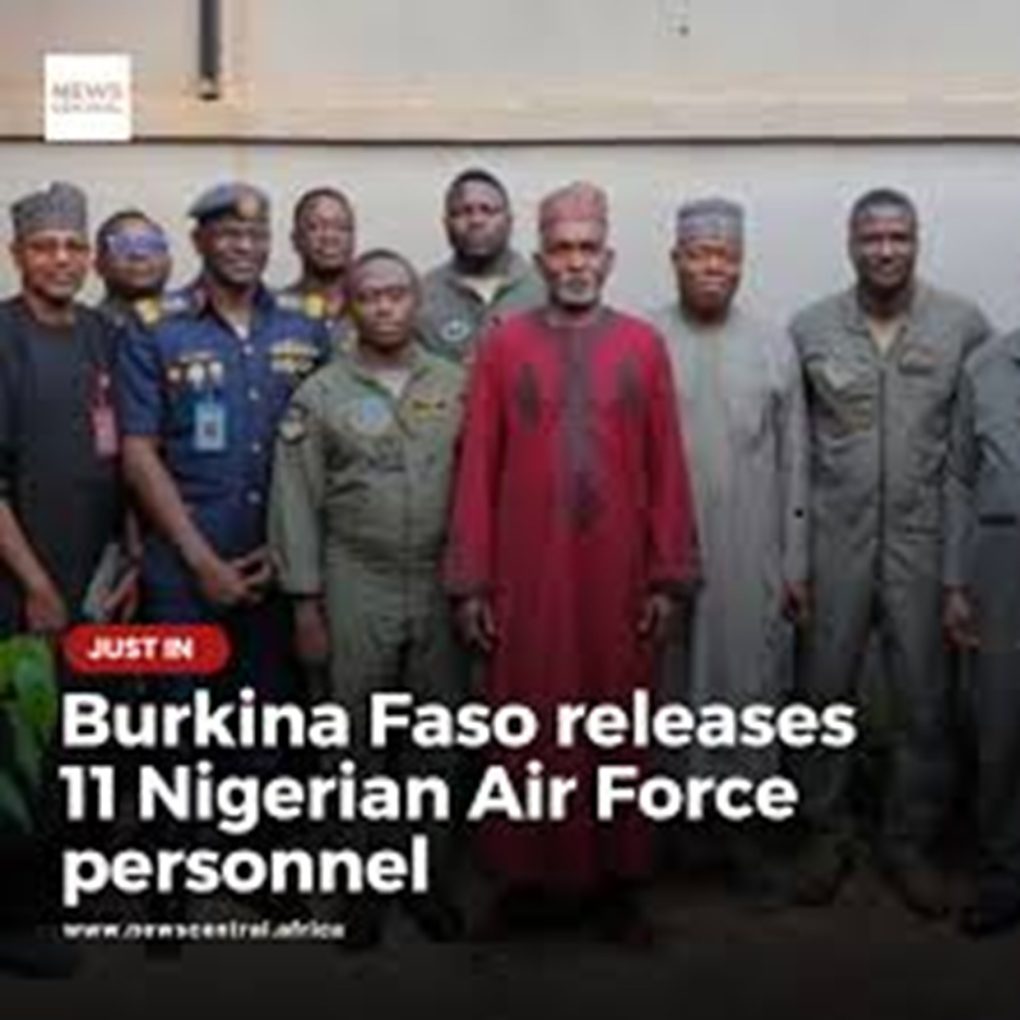 Burkina Faso releases Nigerian air force crew detained after emergency landing