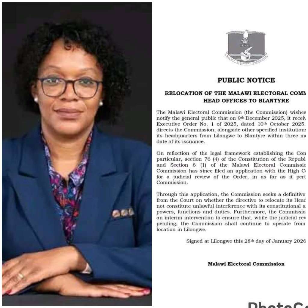 MEC refuses comment on court case challenge against Mutharika’s relocation order