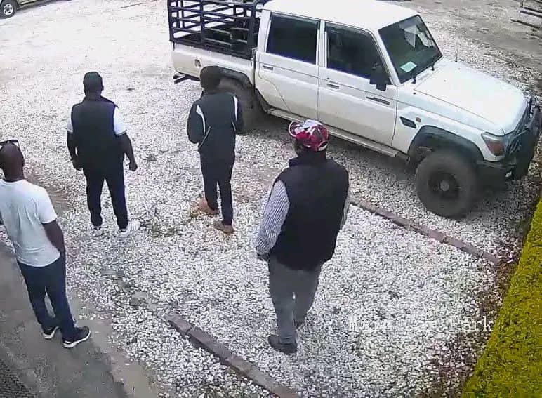 ZambiaDecides2026: Threatening encounter: Mysterious vehicle and armed men spark concerns in Zambia