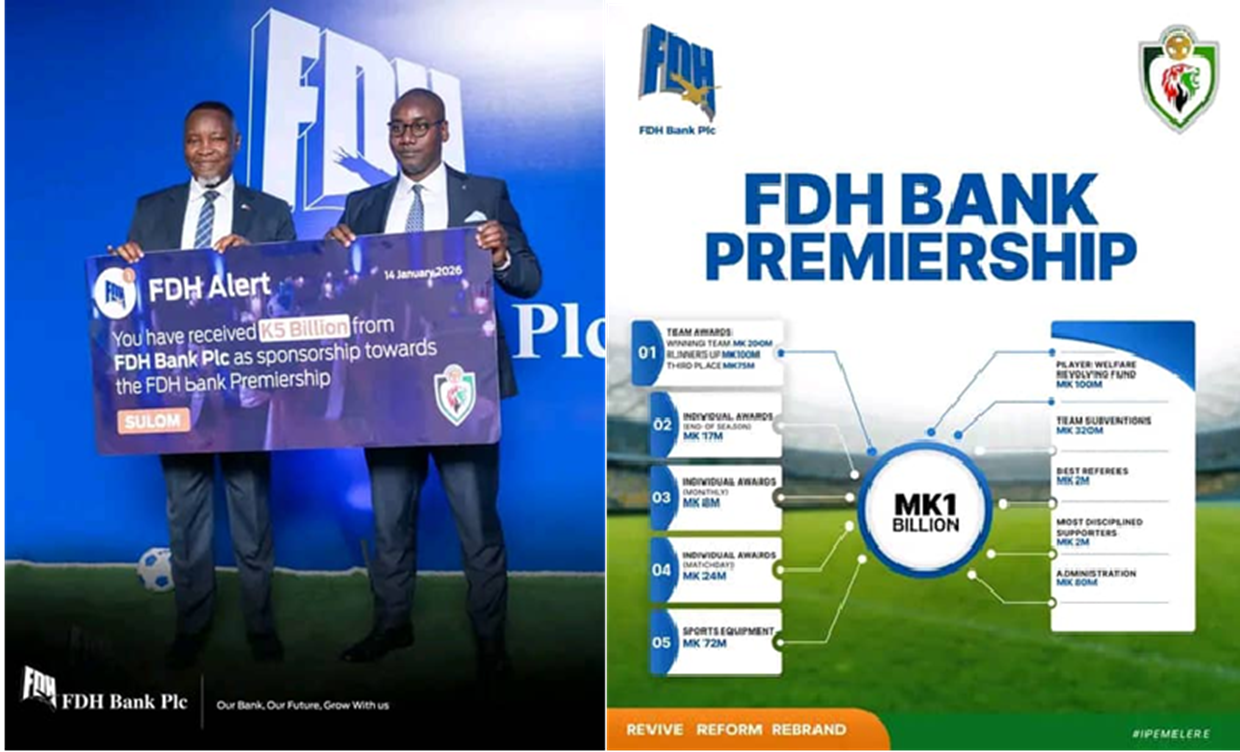 Heartbreaking struggles of a UBS student amid FDH bank’s multi-million kwacha football sponsorship
