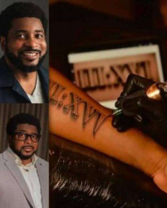 Nigerian pastor Kingsley Okonkwo gets arm-Bible tattoo
