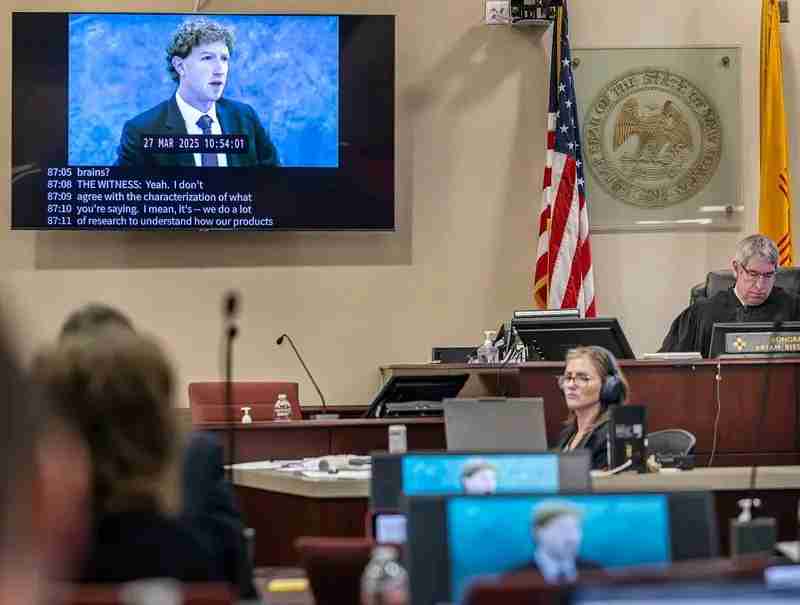 US Jury orders Meta to $375m over children safety crisis