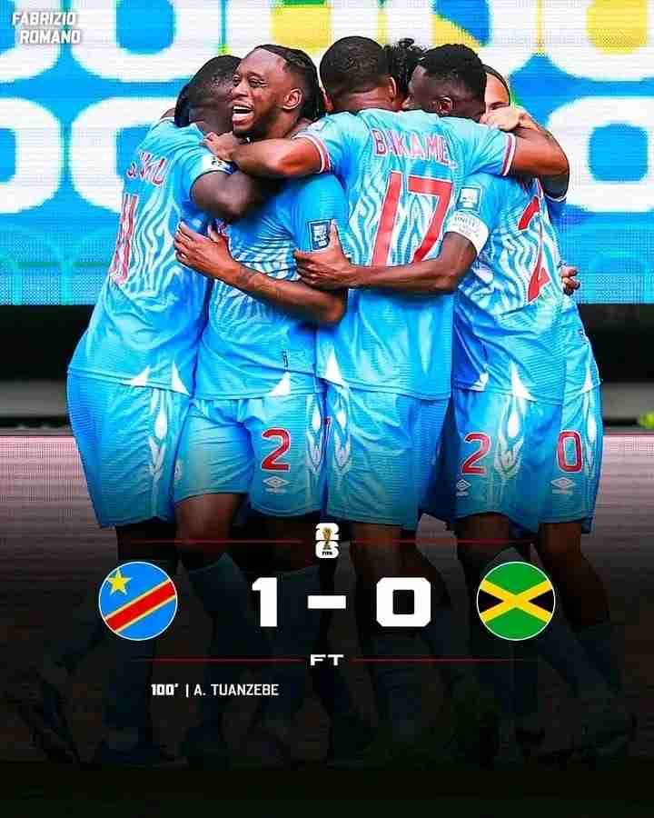 DR Congo breaks 52-year curse  to qualify for 2026 World Cup over Jamaica