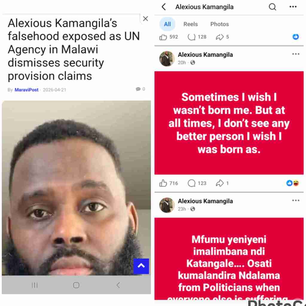 UN Malawi Office rejection leaves Alexious Kamangira’s “Whistleblower” narrative in tatters