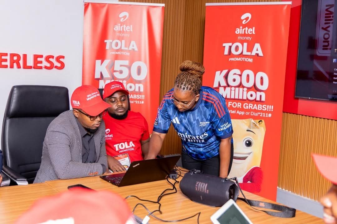 Airtel Money creates trio millionaires in Tola promotion’s first week