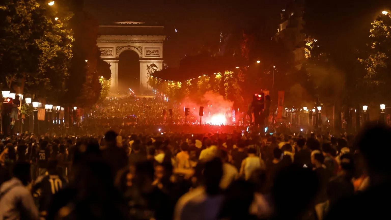 Champions League winners PSG’s celebration ends in chaos