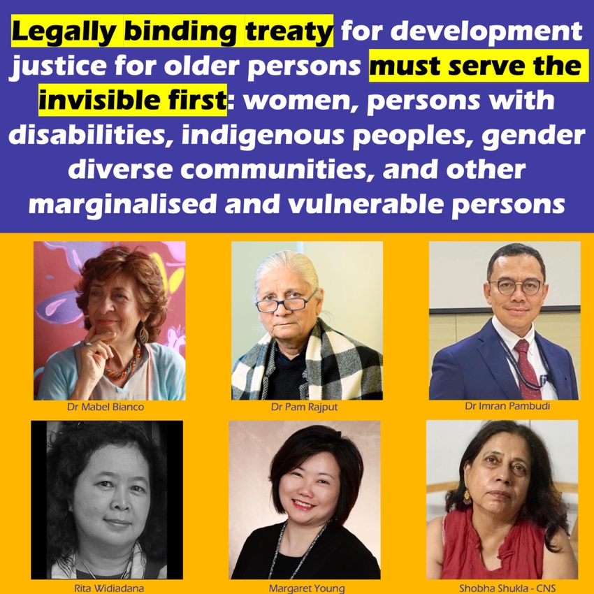 The invisible must get served first by legally binding treaty for older persons