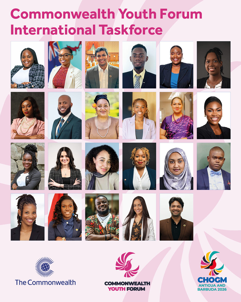 23 young leaders selected for 2026 Commonwealth Youth Forum International Taskforce