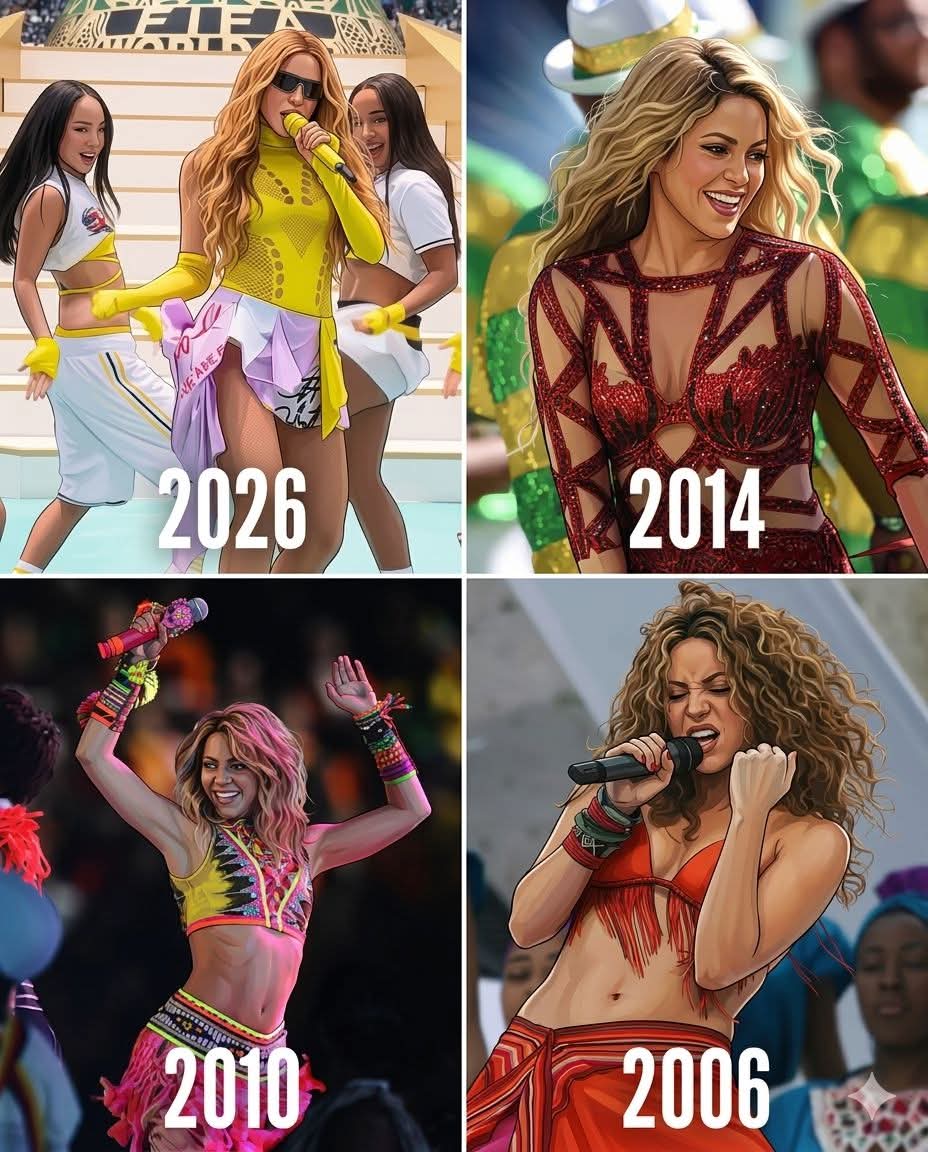 Shakira voice that rattles World Cup culture over years