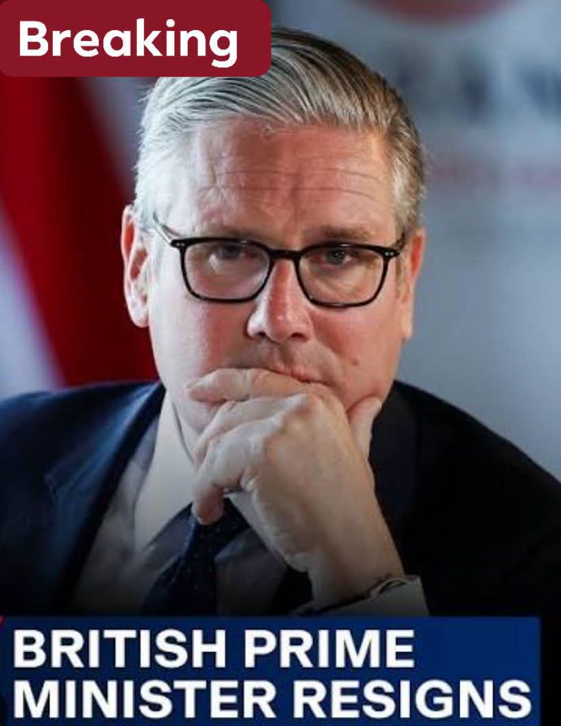 UK Prime Minister Keir Starmer resigns