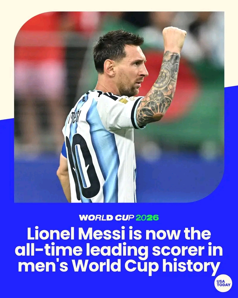 Lionel Messi breaks record of First World Cup leading scorer