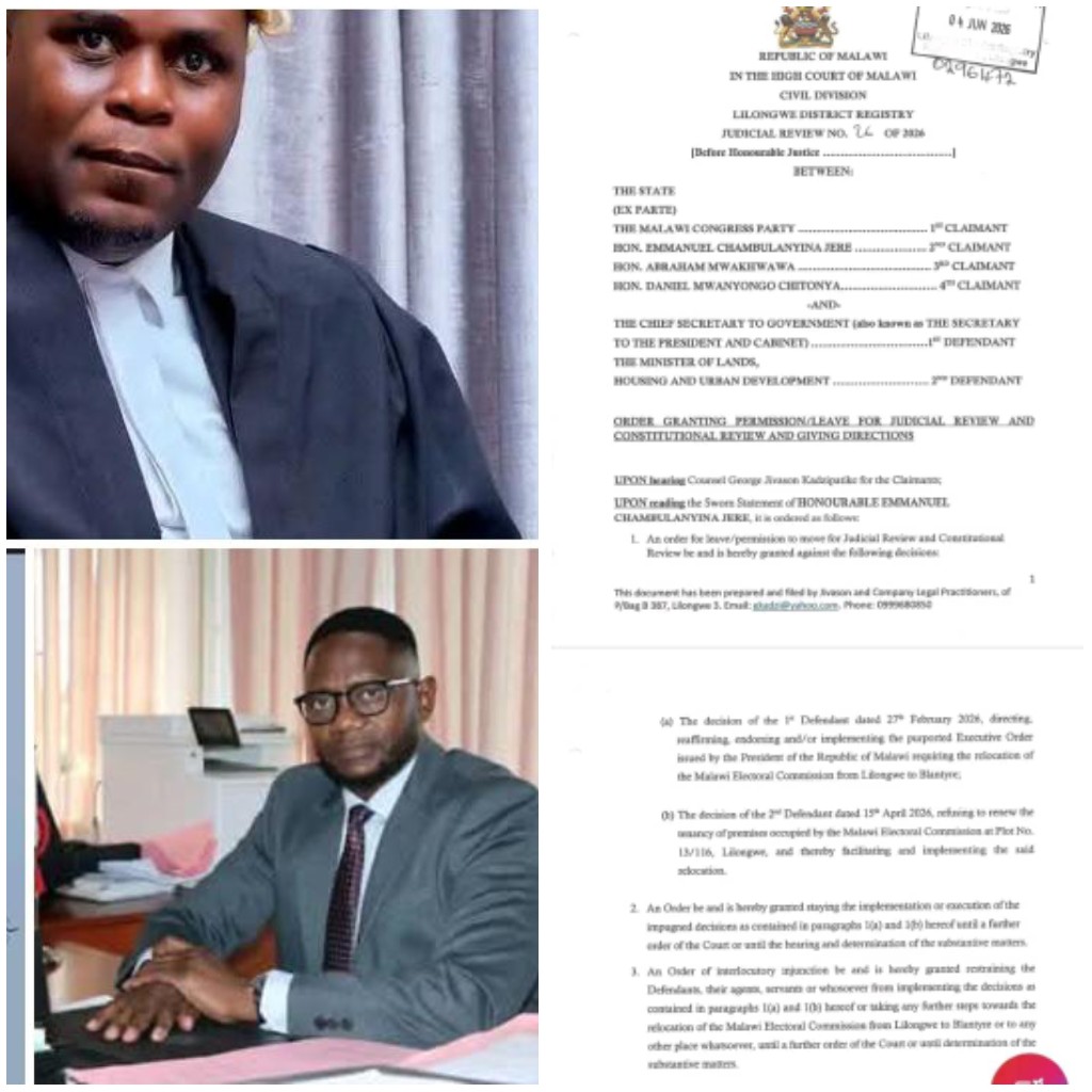MCP gets court injunction against Mutharika’s MEC relocation order