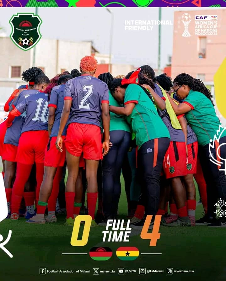 Malawi’s Scorchers fall Ghana in final 2026 WAFCON preparatory match