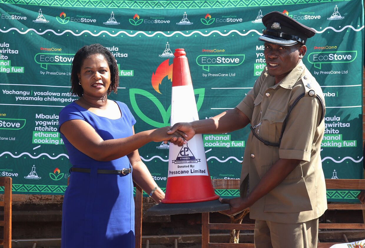 PressCane supports Milare Police with road cones to boost safety