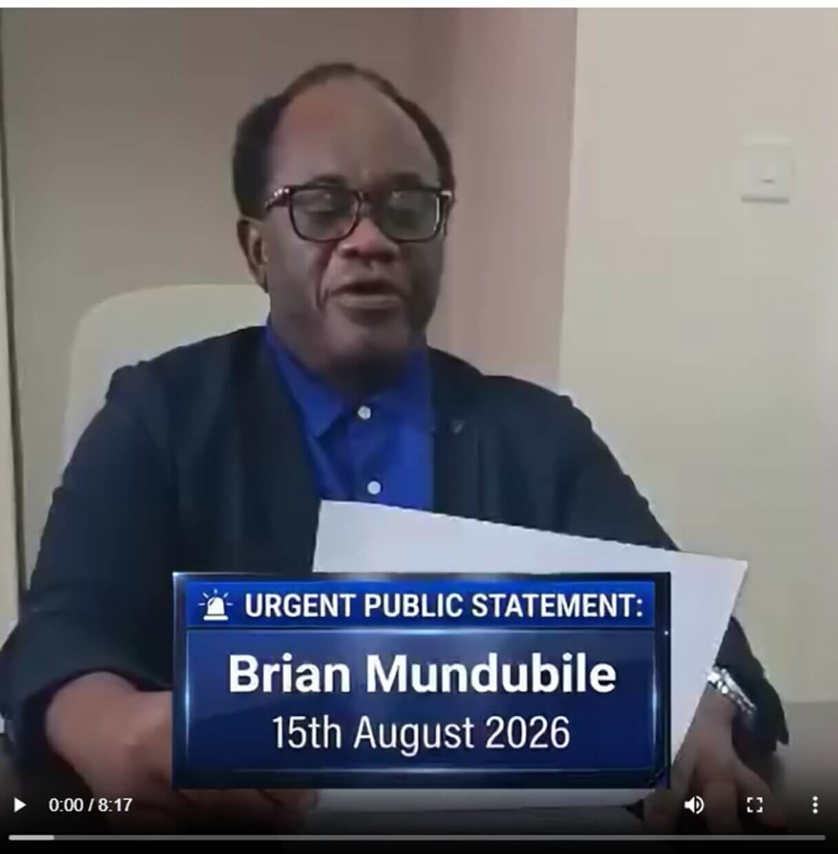 Zambia police summon opposition figures over alleged national security threats