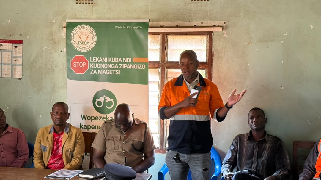 Kasungu chiefs decry ESCOM transformer vandalism
