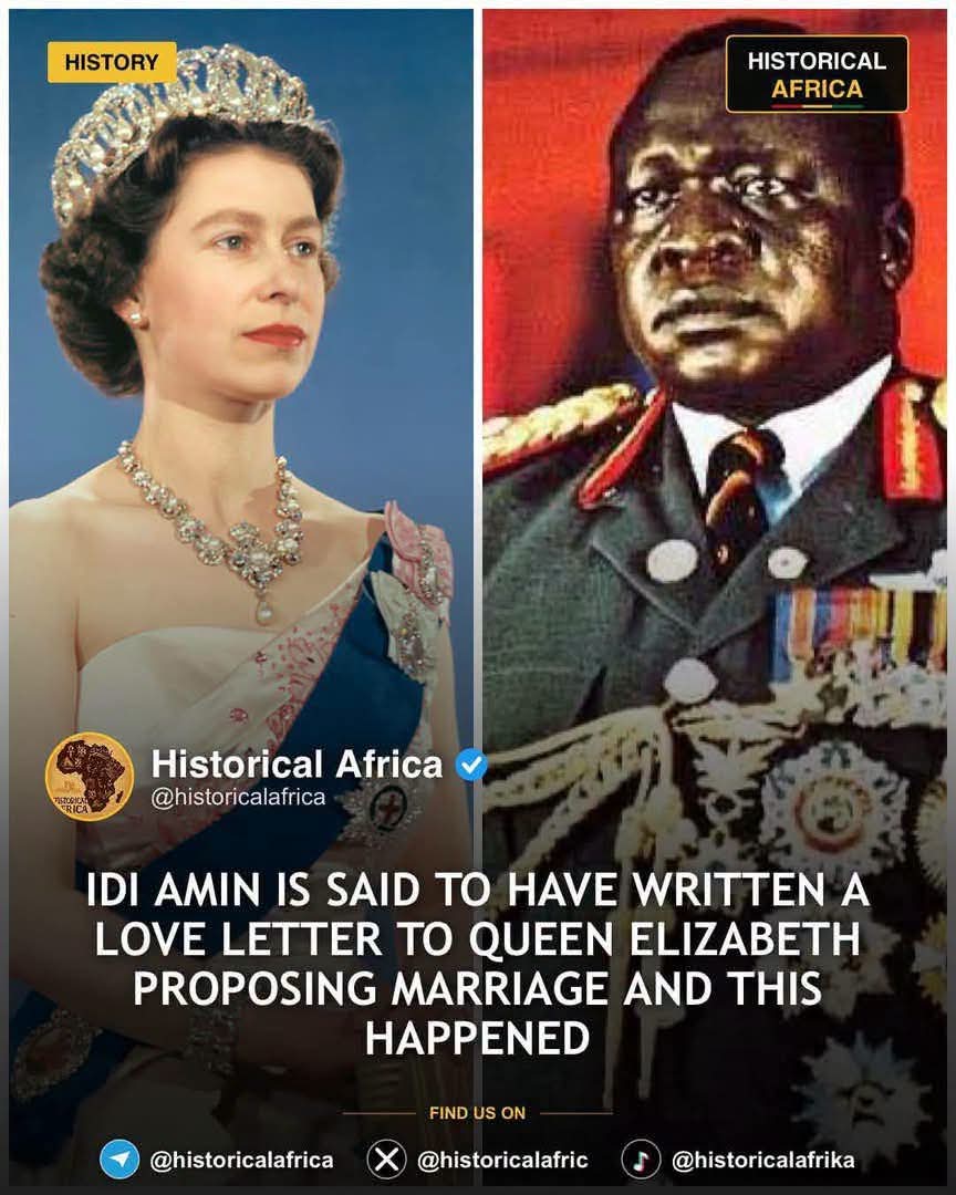 Did you know? Idi Amin reportedly proposed marriage to Queen Elizabeth